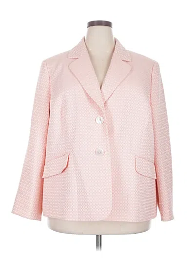 Pre-owned Le Suit Blazer Jacket In Pink