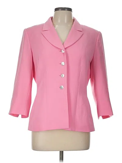 Pre-owned Le Suit Blazer Jacket In Pink