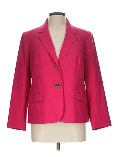 Pre-owned Le Suit Blazer Jacket In Pink