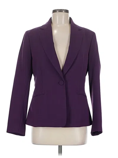 Pre-owned Le Suit Blazer Jacket In Purple