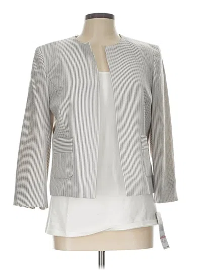 Le Suit Blazer Jacket In Silver
