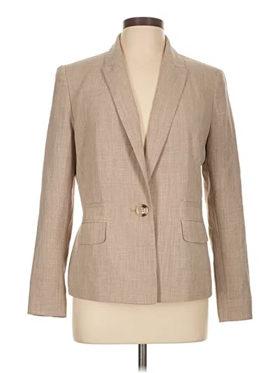 Pre-owned Le Suit Blazer Jacket In Tan