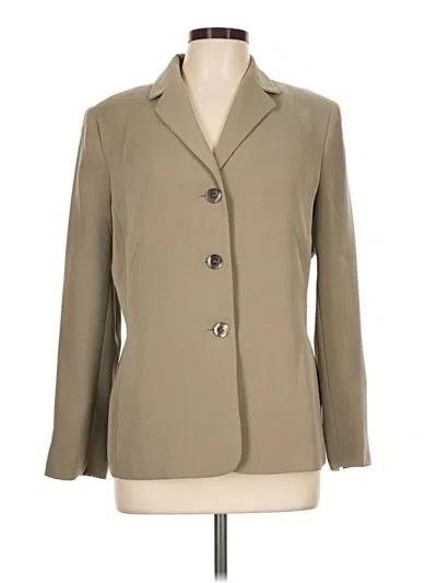 Pre-owned Le Suit Blazer Jacket In Tan