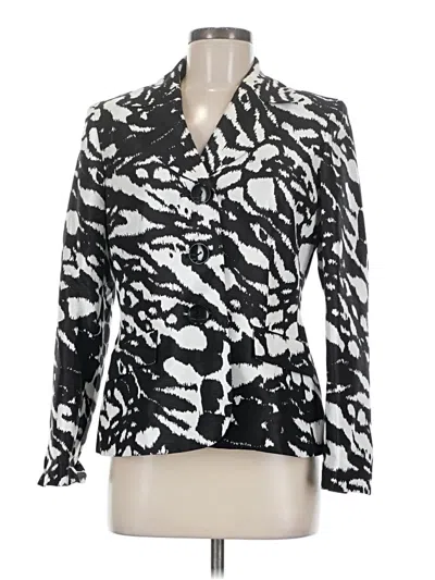 Pre-owned Le Suit Blazer Jacket In White
