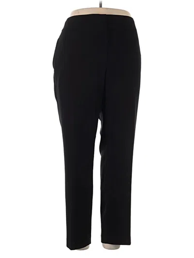Pre-owned Le Suit Casual Pants In Black