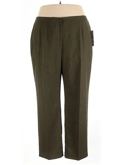 Le Suit Casual Pants In Green