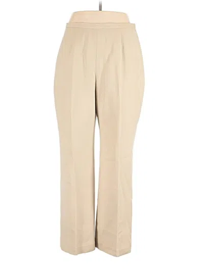 Pre-owned Le Suit Casual Pants In Tan