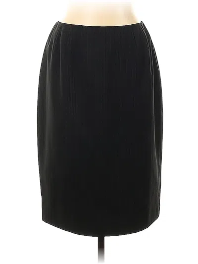 Pre-owned Le Suit Casual Skirt In Black