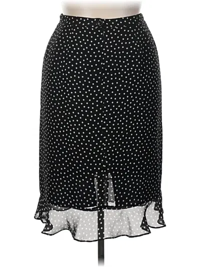Pre-owned Le Suit Casual Skirt In Black
