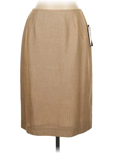 Le Suit Casual Skirt In Brown