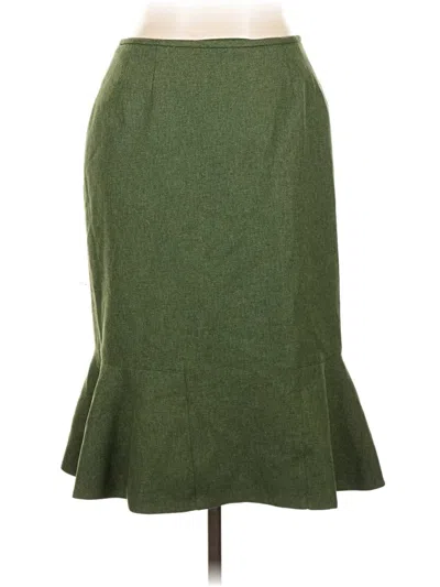 Pre-owned Le Suit Casual Skirt In Green