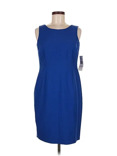 Pre-owned Le Suit Cocktail Dress In Blue