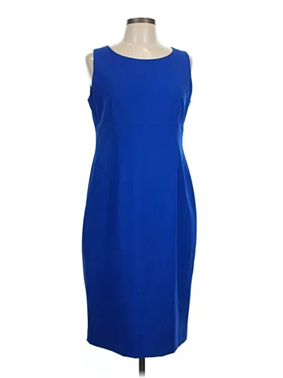 Pre-owned Le Suit Cocktail Dress In Blue