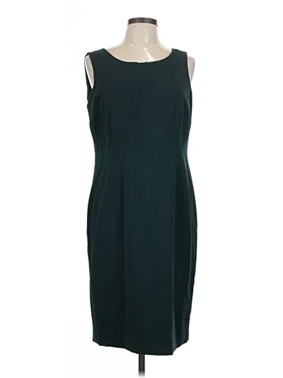 Pre-owned Le Suit Cocktail Dress In Teal