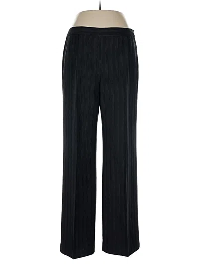Pre-owned Le Suit Dress Pants In Black