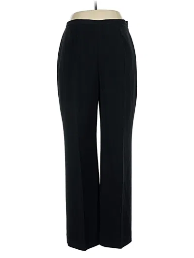 Pre-owned Le Suit Dress Pants In Black