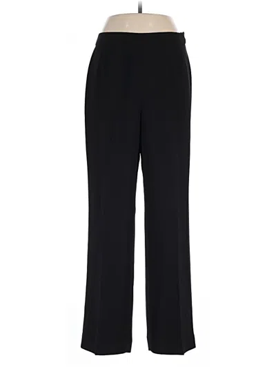 Pre-owned Le Suit Dress Pants In Black