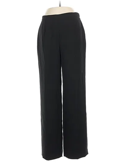 Pre-owned Le Suit Dress Pants In Black