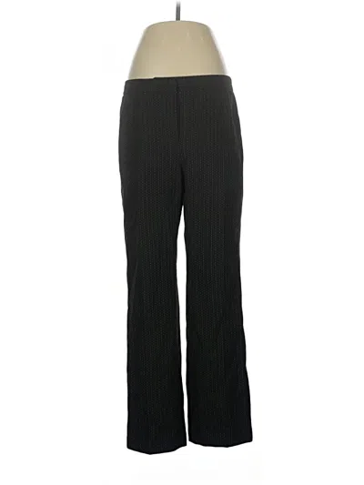 Pre-owned Le Suit Dress Pants In Black
