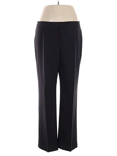 Pre-owned Le Suit Dress Pants In Black