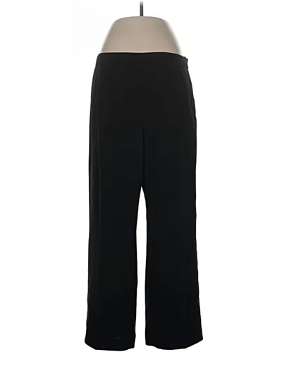 Pre-owned Le Suit Dress Pants In Black