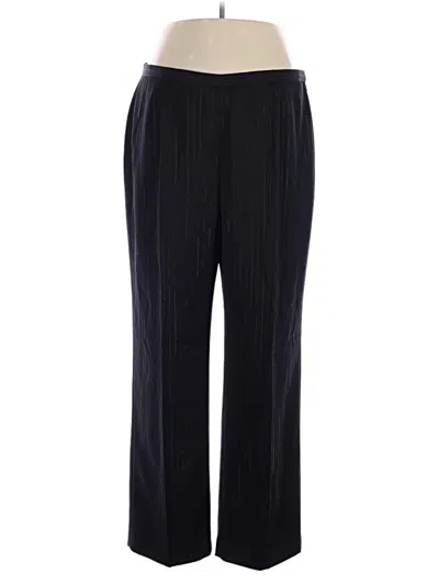 Pre-owned Le Suit Dress Pants In Black