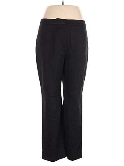 Pre-owned Le Suit Dress Pants In Black