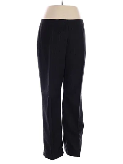 Pre-owned Le Suit Dress Pants In Black