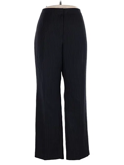 Pre-owned Le Suit Dress Pants In Black