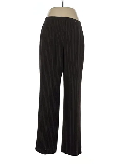 Pre-owned Le Suit Dress Pants In Black