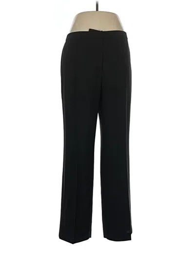 Pre-owned Le Suit Dress Pants In Black