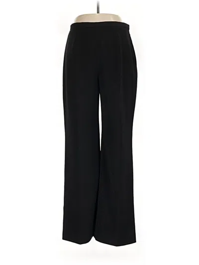 Pre-owned Le Suit Dress Pants In Black