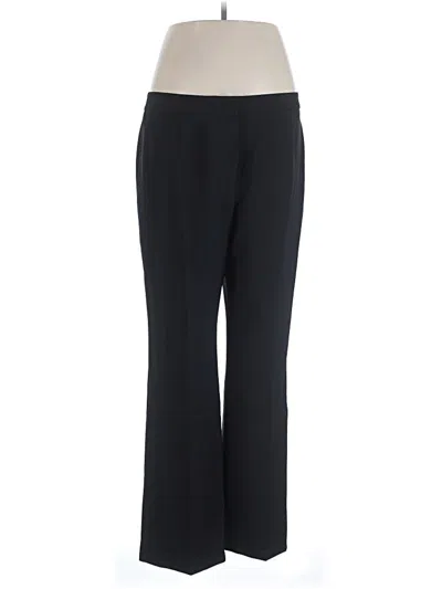 Pre-owned Le Suit Dress Pants In Black