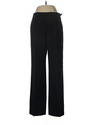 Pre-owned Le Suit Dress Pants In Black
