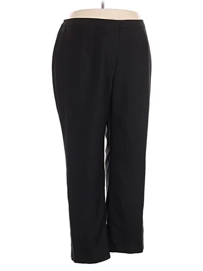Pre-owned Le Suit Dress Pants In Black