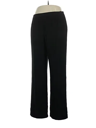 Pre-owned Le Suit Dress Pants In Black