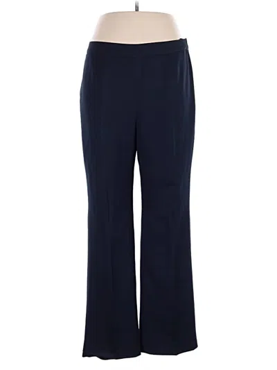 Pre-owned Le Suit Dress Pants In Blue