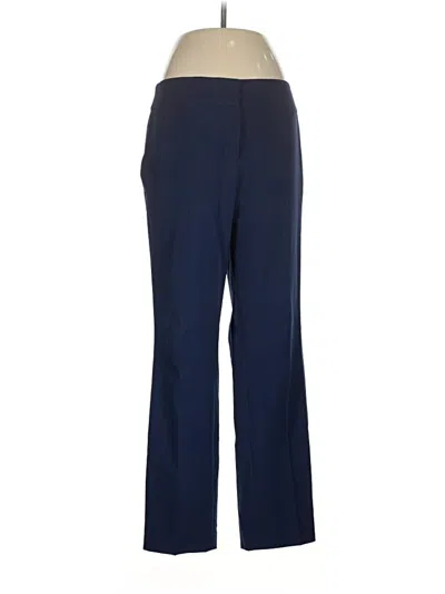 Pre-owned Le Suit Dress Pants In Blue