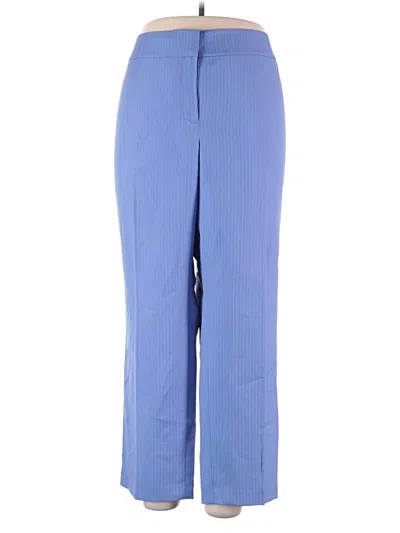 Pre-owned Le Suit Dress Pants In Blue