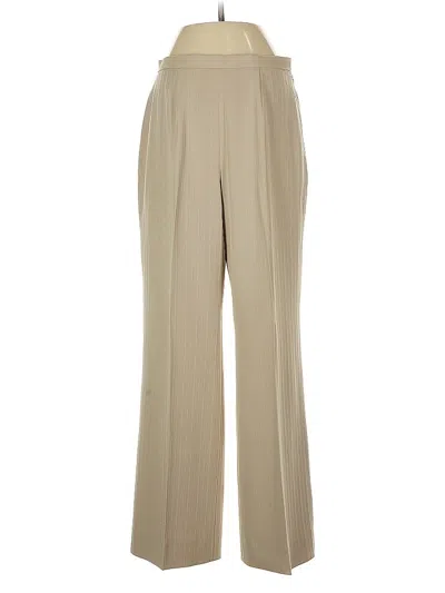 Pre-owned Le Suit Dress Pants In Brown