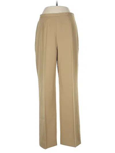 Pre-owned Le Suit Dress Pants In Brown