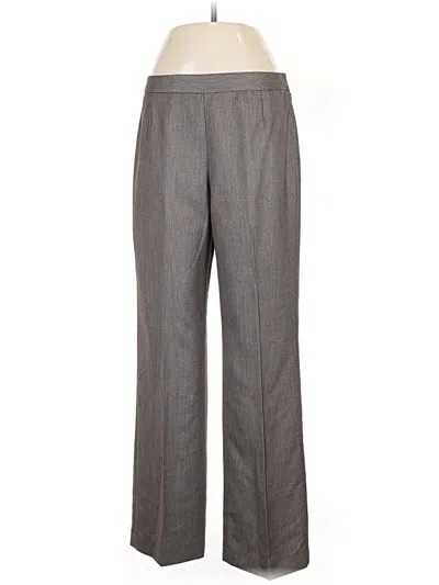 Pre-owned Le Suit Dress Pants In Gray