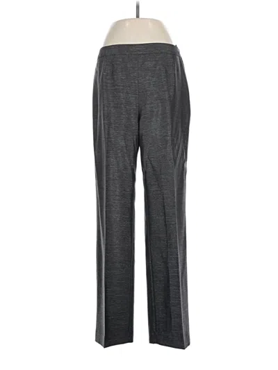 Pre-owned Le Suit Dress Pants In Gray