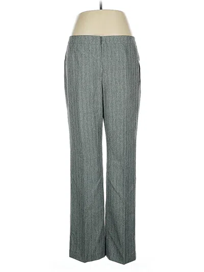 Pre-owned Le Suit Dress Pants In Gray