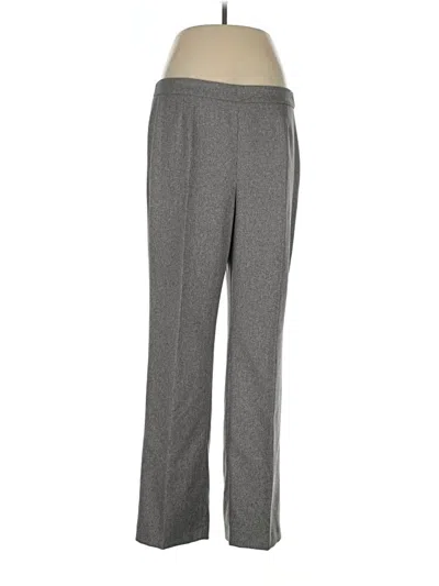 Pre-owned Le Suit Dress Pants In Gray