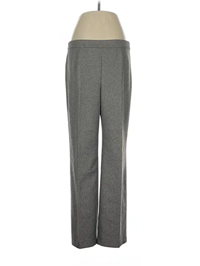Pre-owned Le Suit Dress Pants In Gray