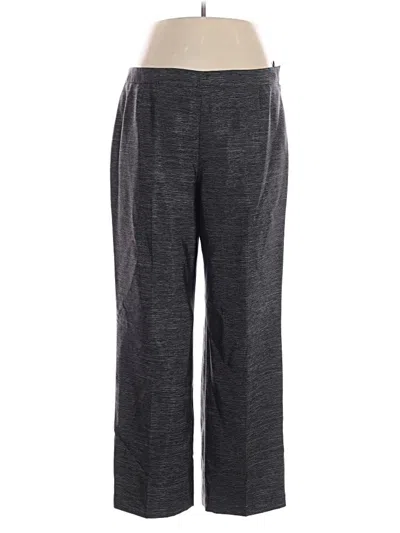 Pre-owned Le Suit Dress Pants In Gray