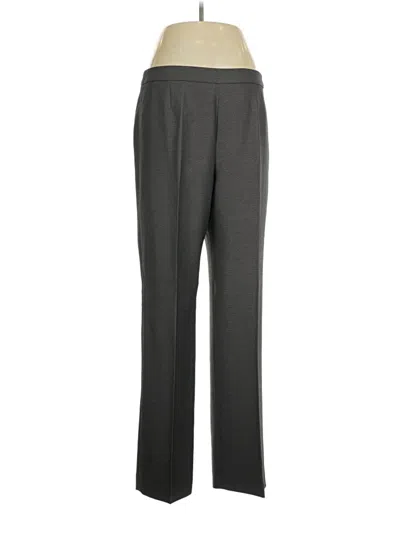Pre-owned Le Suit Dress Pants In Gray