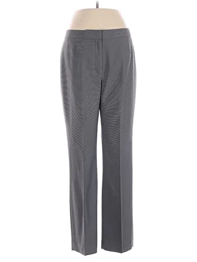 Pre-owned Le Suit Dress Pants In Gray