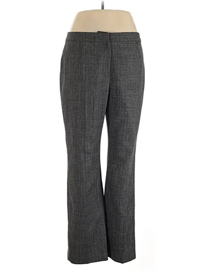 Pre-owned Le Suit Dress Pants In Gray